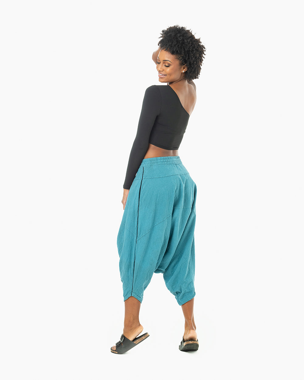 buddha pants#color_turquoise