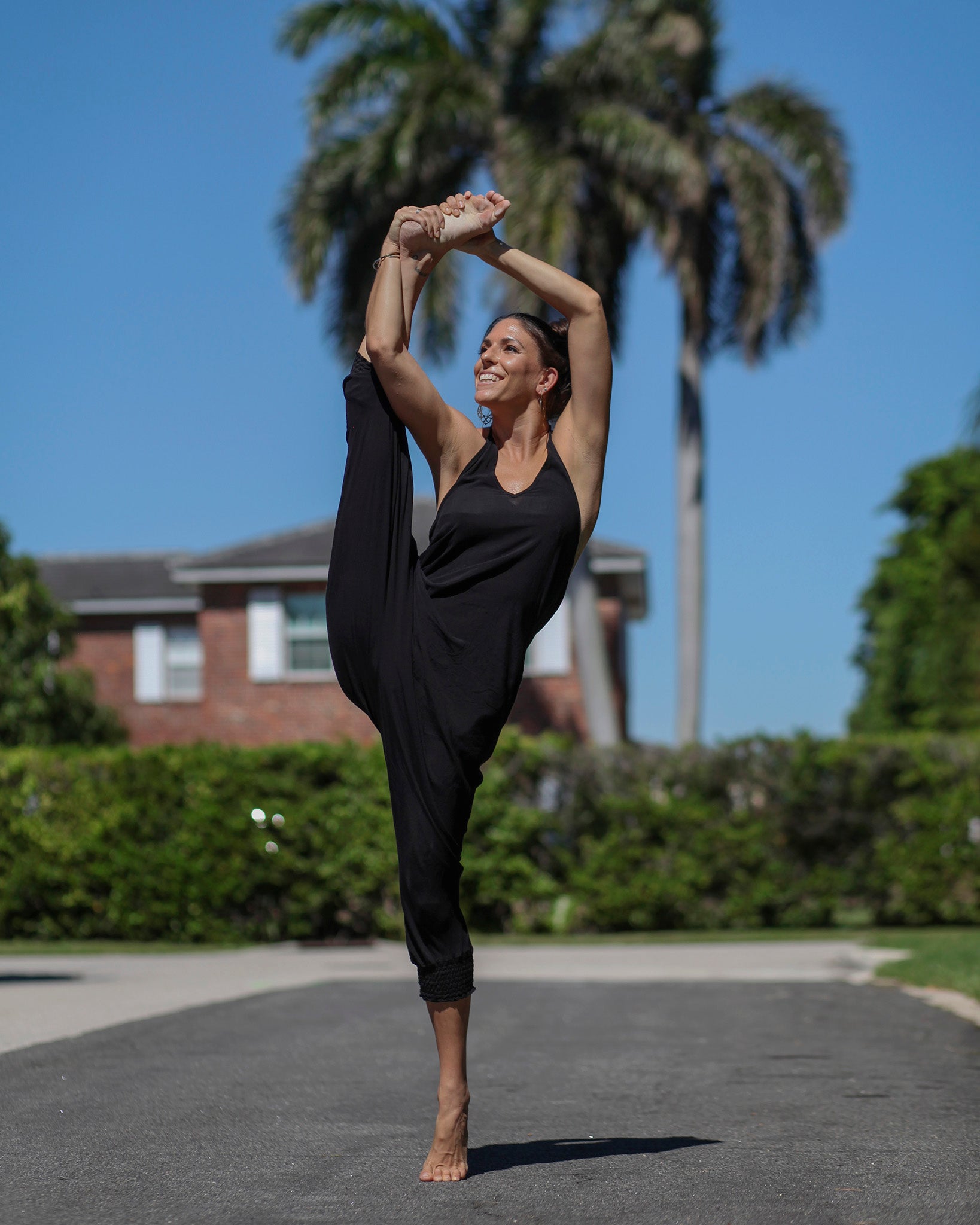 Yoga in jumper